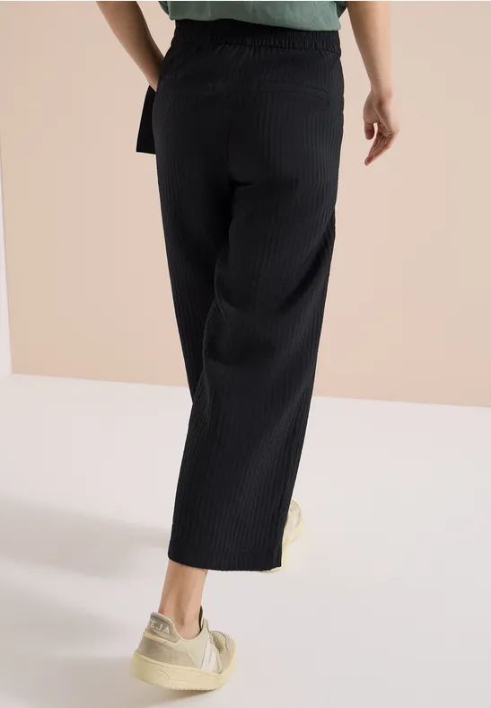 CECIL High Waist Wide Leg Hose im Loose Fit günstig online kaufen