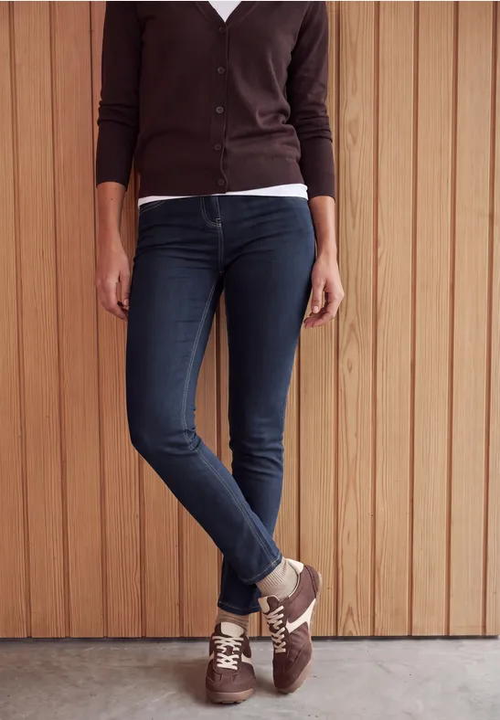 High Waist Skinny Jeggings – Slim Fit