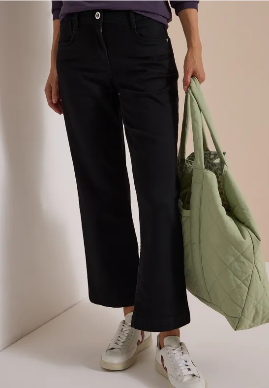 High Waist Wide Leg Jeans im Loose Fit
