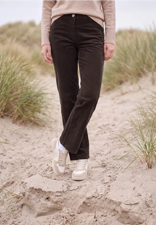 Pantalon Wide Leg à taille haute et coupe ample