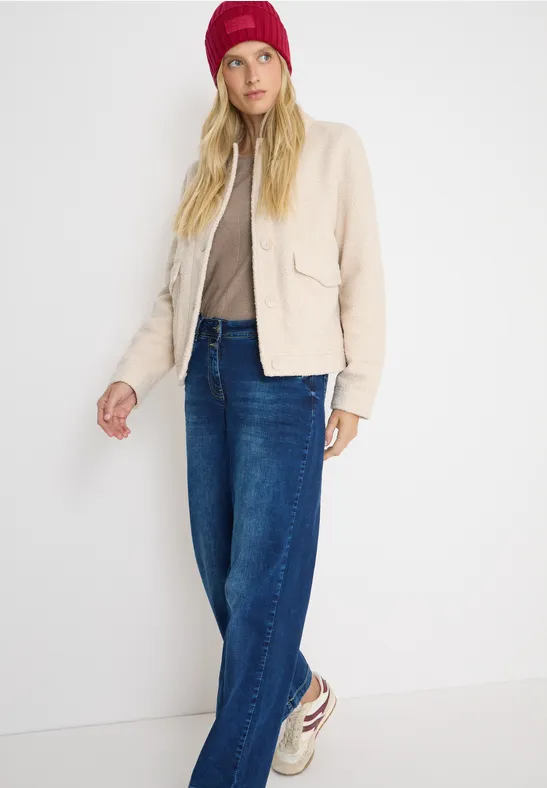 Thumbnail - Cecil Damen Strickmütze in Unifarbe in Rot, Gr: One size