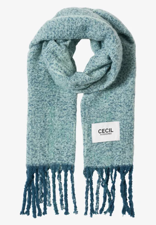 Thumbnail - Cecil Damen Kuscheliger Schal in Blau, Gr: One size