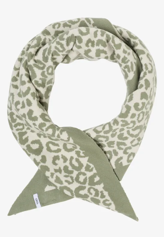 Thumbnail - Cecil Damen Leo Dreieckstuch in Grün, Gr: One size