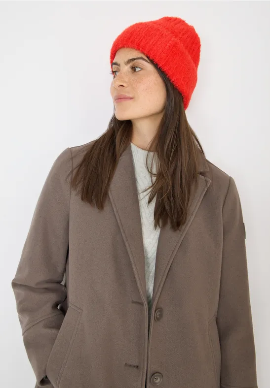 cecil Strickmütze Kuschelig Polyamide-Polyacrylic-Metallised Poly Orange