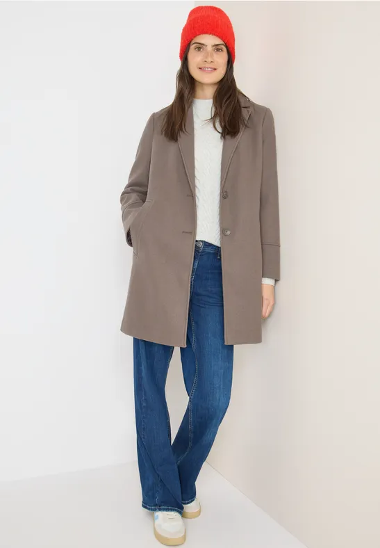 Thumbnail - Cecil Damen Kuschelige Strickmütze in Orange, Gr: One size