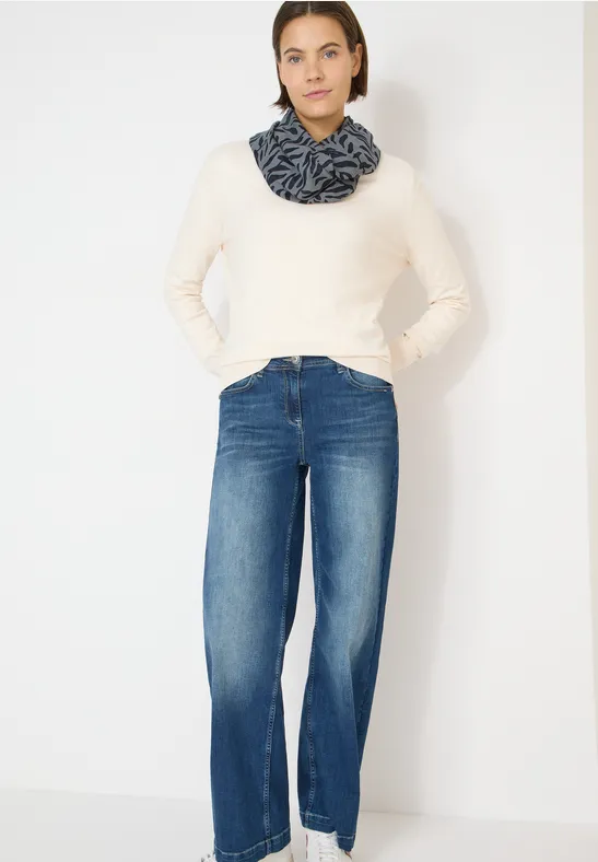 Thumbnail - Cecil Damen Loop Schal in Blau, Gr: One size