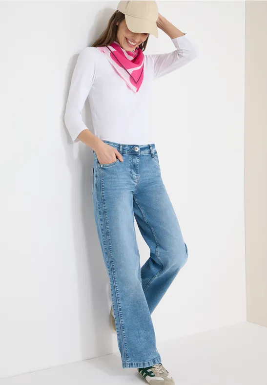 Thumbnail - Cecil Damen Print Bandana in Pink, Gr: One size