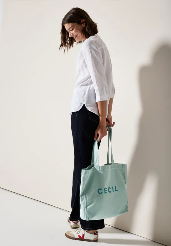 Thumbnail - Cecil Damen Tasche mit Struktur in Grün, Gr: One size