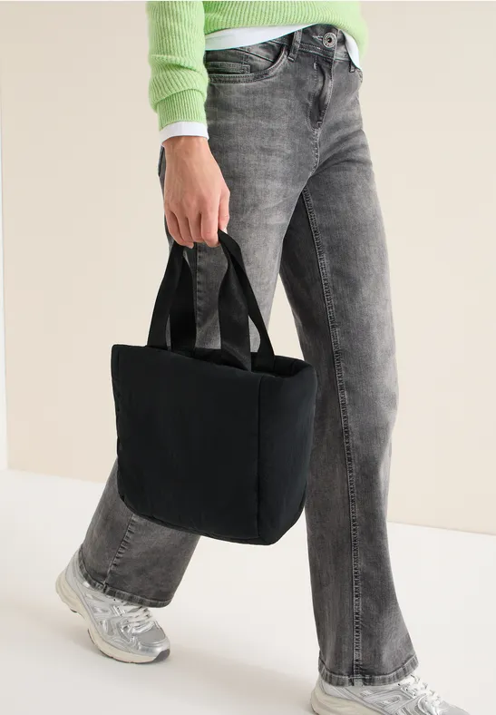 cecil Gefütterte Umhängetasche Polyamid Schwarz