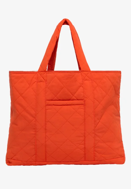 Thumbnail - Cecil Damen Wendbarer Shopper in Orange, Gr: One size