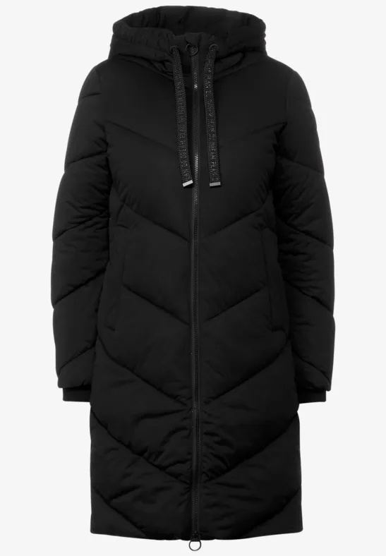 Cecil Wintermantel Cecil Steppmantel Mit Kapuze CECIL Wintermantel