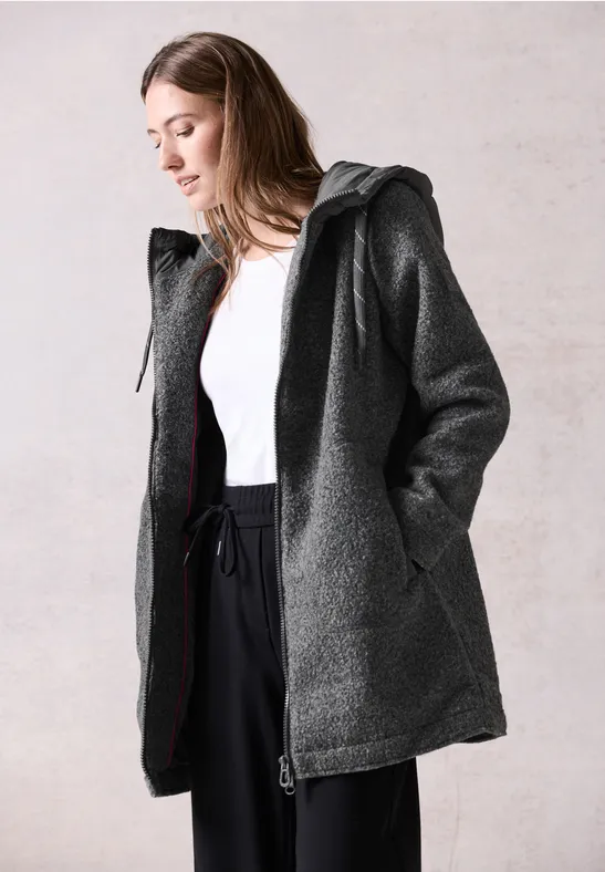 CECIL Softshell Mantel Für Damen In Blau | CECIL Produktbild-Vorschau 3
