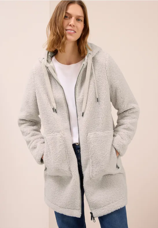 Trenchcoat Otto Teddy Coat Otto Teddymantel CECIL Teddy Mantel Mit