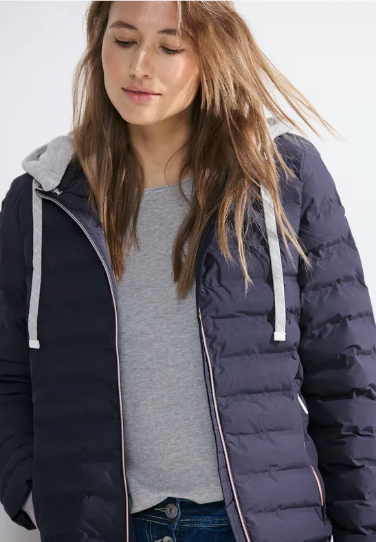 Veste Cecil Mode Femme CECIL Veste En Jean Bleue Pour Femmes En