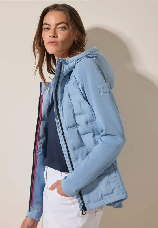 Kapuze Cecil Jacken Neu CECIL Leichte Jacke Für Damen In Blau