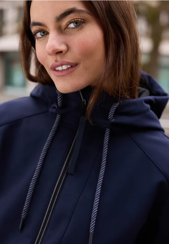 Cecil B201950 Veste Doublée, Grey Fusion, L Femmes