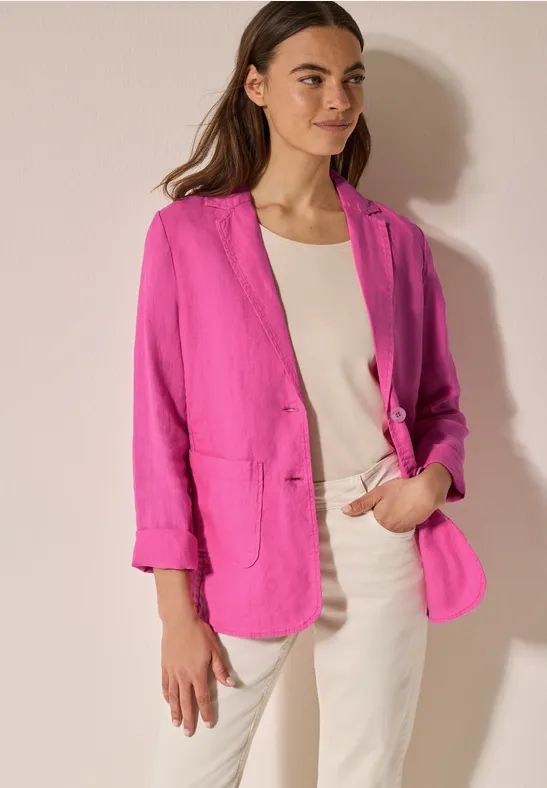 CECIL Leinen-Blazer für Damen in Pink CECIL