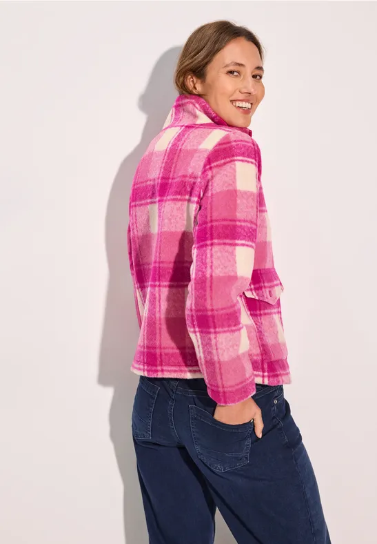 Cecil Karierte Stoffjacke Karierte Cecil Jacken Für Damen Online