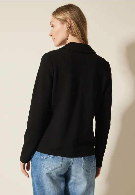 Cecil Damen Basic Blazer B212273 – Klassischer Blazer Mit Reverskragen, Viskose-Mix & Stretch