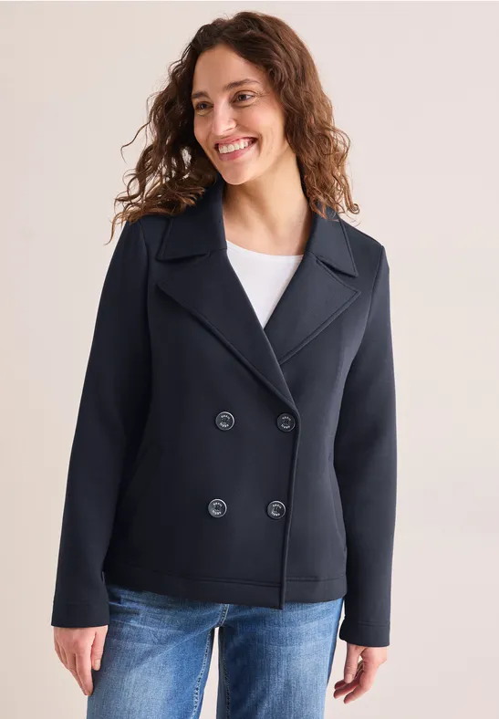 CECIL Dames B202024 korte trench jas, licht toffee, M, Light Toffee, M