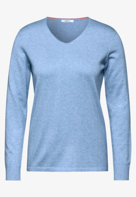 Pull En Tricot Fin Femme Cecil - Col Rond Doux Et Confortable