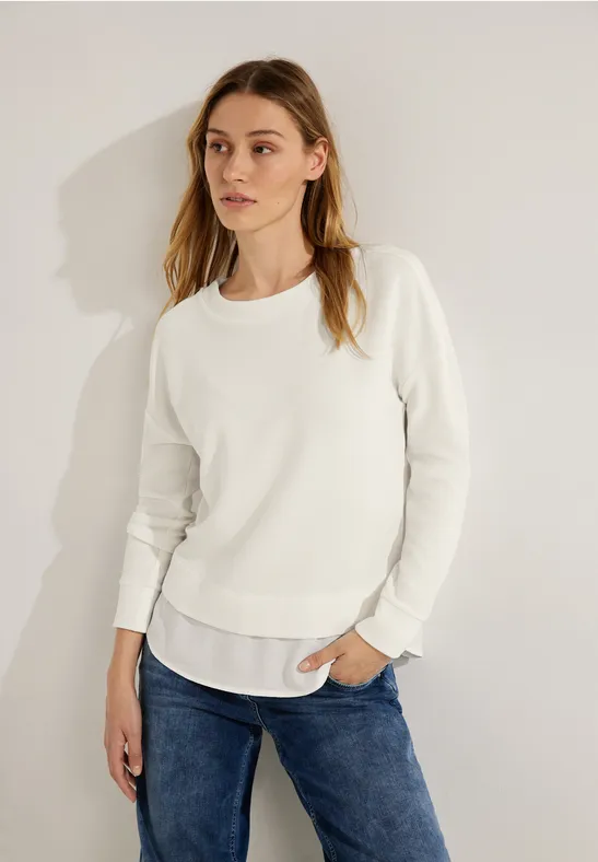 Ottoman Shirt für Damen in Braun