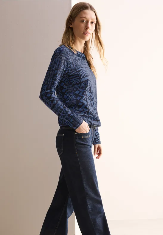 Cecil 3227614 T-shirt Décontracté Au Look Tunique Femme Pour