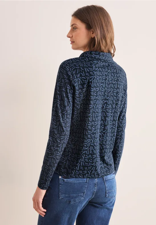 Blouse Femme Cecil MIT HAWAII PRINT - Blouse - Weiß/écru Cecil Femme Blouse