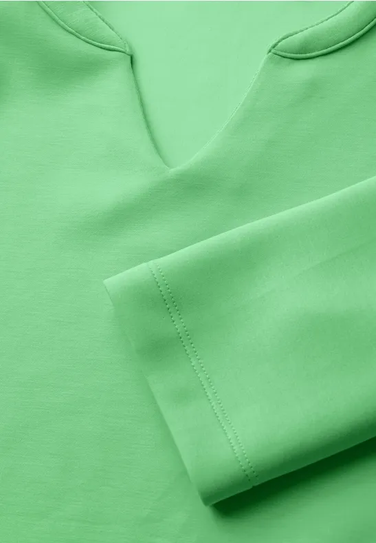 CECIL Weiches Shirt für Damen in Grün | CECIL