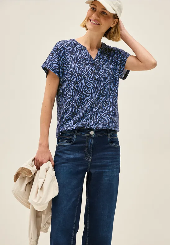 Shirt in tuniekstijl voor dames in Wit Shirt in tuniekstijl voor dames in Wit
