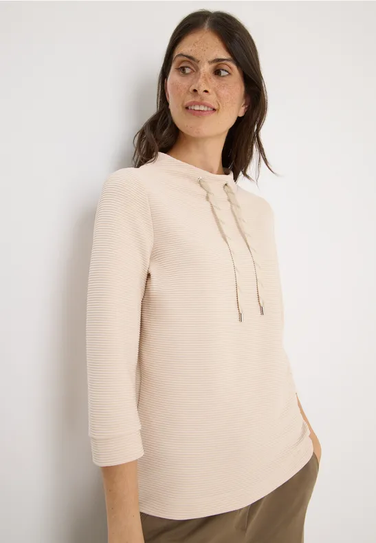 Cecil EOS_Knitted Jacquard Pullover Donna