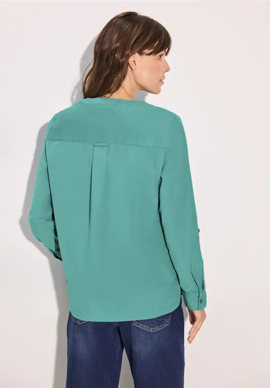 Cecil Damen Cordbluse – Mit Hemdkragen, Langarm Und Stretch-Anteil, Bequem & Lässig