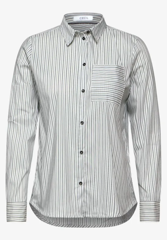 Gestreepte blouse voor dames in Paars