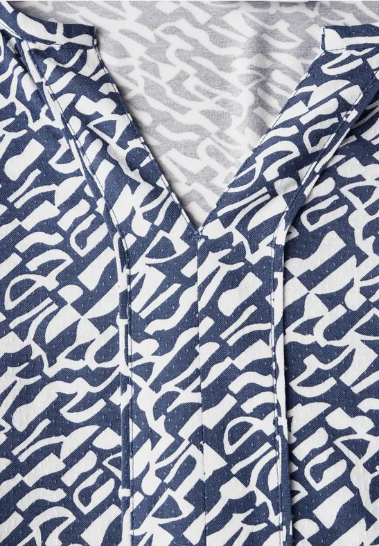 CECIL Chemisier Imprimé Pour Femmes En Noir | CECIL