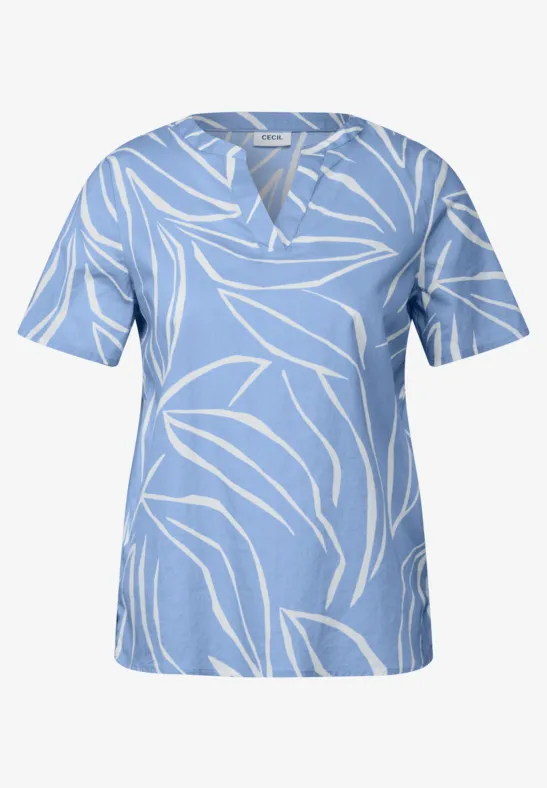 CECIL Gemustertes Shirt Für Damen In Grün | CECIL Produktbild-Vorschau 4