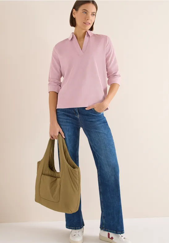 Produktbild von CECIL Cordbluse Für Damen In Pink | CECIL