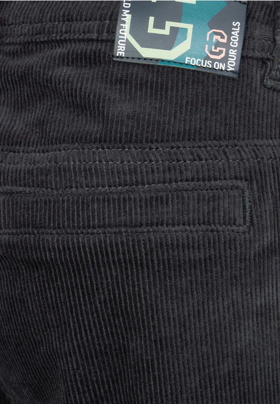 Comfortabele corduroy broek voor dames in Blauw