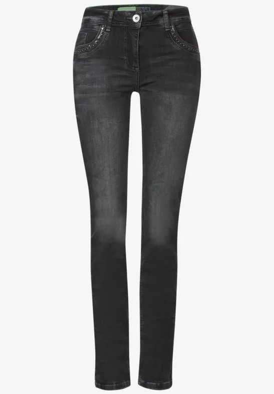 Jeans in casual fit, Authentieke Used Wash, 31W / 30L