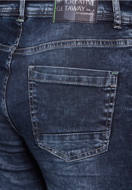 Jeans Im Slim Fit Für Damen In Blau - TORONTO - Foto 9