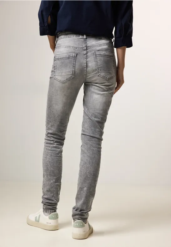 Slim Fit jeans voor dames in Blauw - VICKY