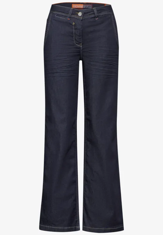 CECIL Loose fit Jeans 'Neele' in Dark Blue - ABOUT YOU