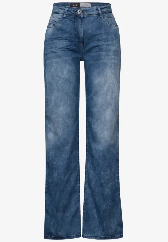 Jeans met wijde pijpen - WIT - Grote Maten - Dame - 32.00 Jeans met wijde pijpen - WIT - Grote Maten - Dame - 32.00