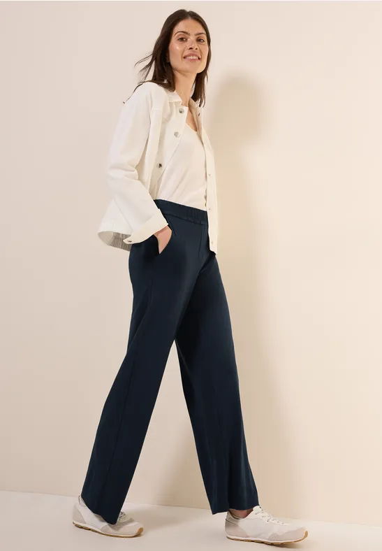 Jersey Jacquard Cenefas Cuello Combinado | Jerséis Y Cárdigans De Mujer