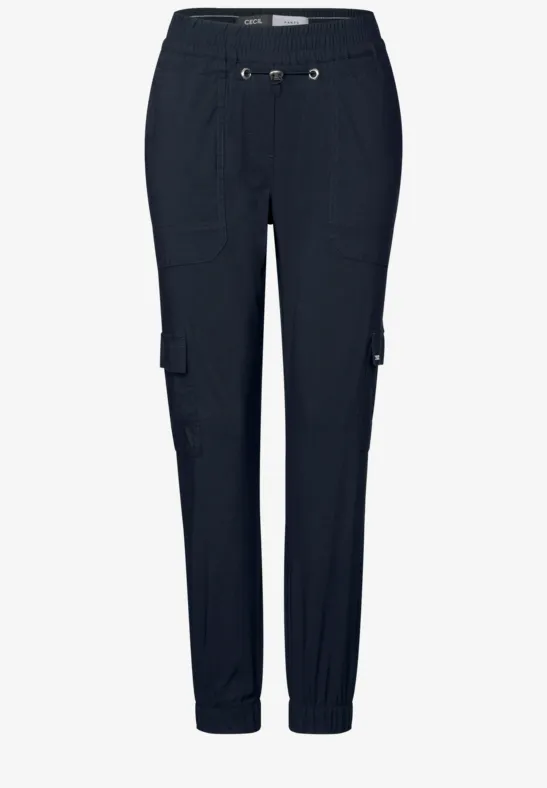 Comallan Cargobroek voor Dame Joggingbroek Lichte Wandelbroek Sneldrogende Sportieve Workout Lounge Casual Outdoor Broek, grijs, S