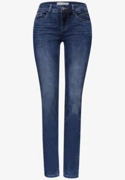 Calças Jeans Skinny Slim Fit com Bordado de Letras Rasgadas | Brasil