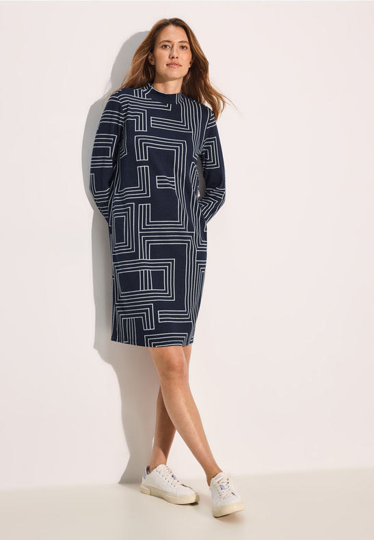 Cecil Jacquard Dessin Dress