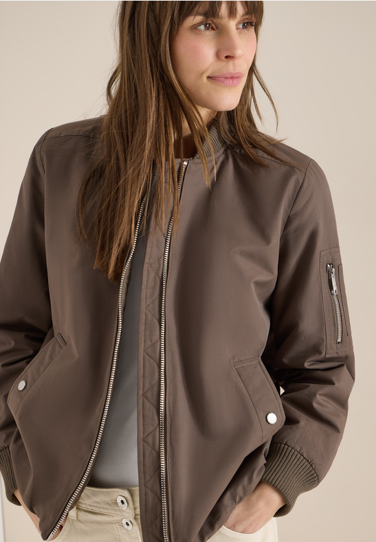 Cecil Sportive Blouson mocha taupe