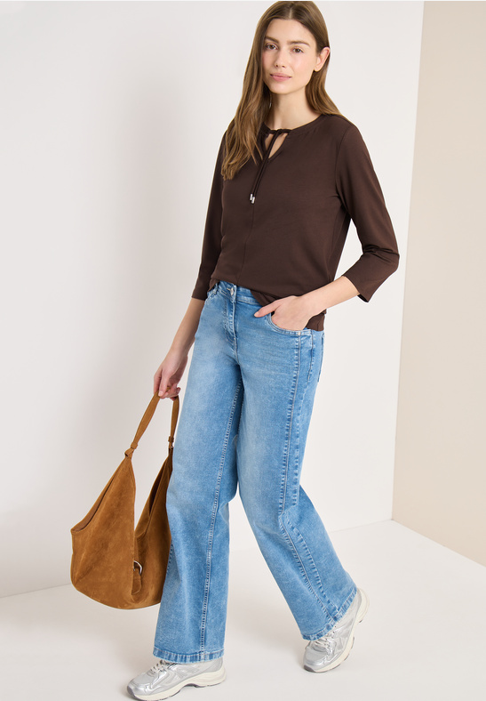Cecil TOS Solid Tunic macchiato brown