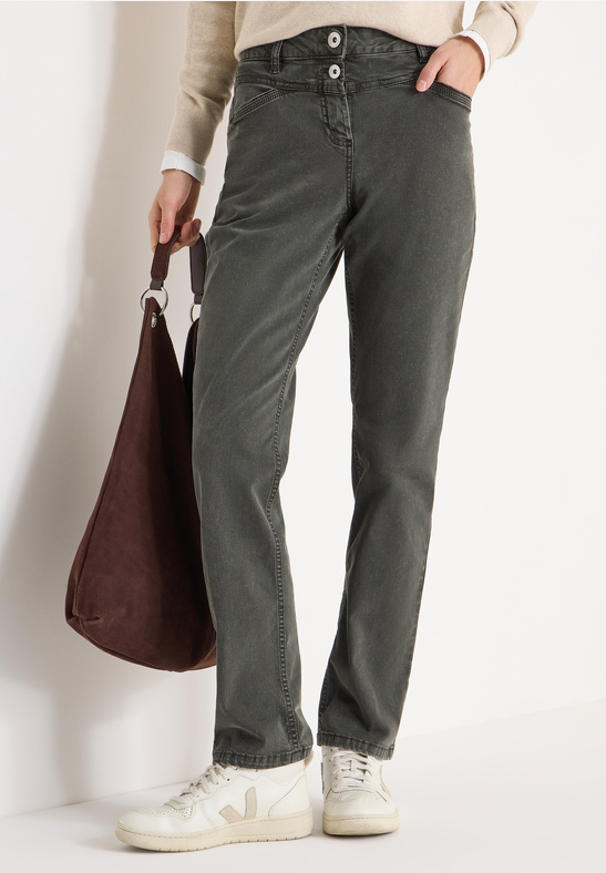 Cecil Style Scarlett Straight Washedraw khaki